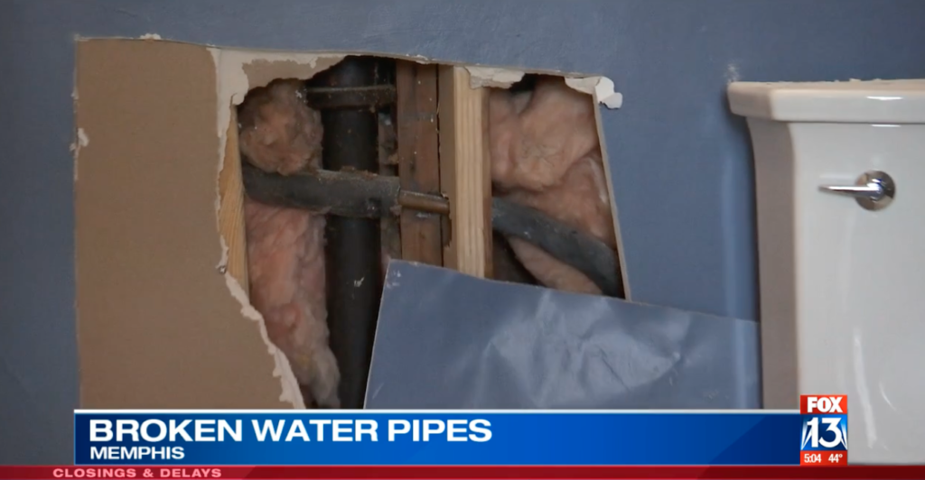 Burst pipes still a concern as MLGW ends water conservation order